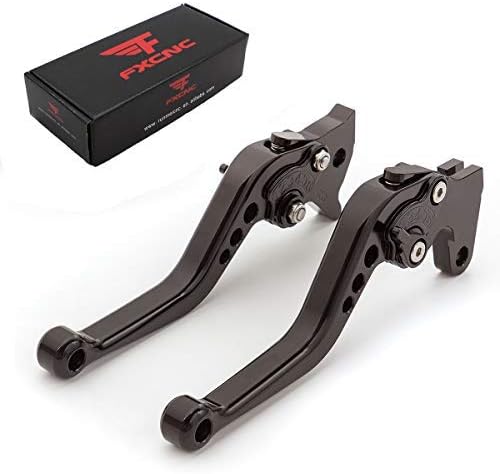 FXCNC Motorcycle Adjustable Brake Clutch Levers Compatible with Royal Enfield Himalayan 2018-2021, Royal Enfield Classic 350CC 500CC, Royal Enfield Himalayan 400